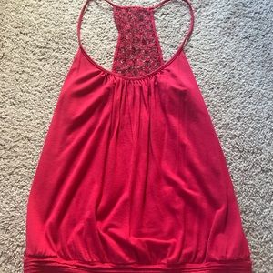 Hot Pink Tank Top XS Express